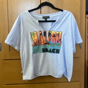 Cropped t-shirt